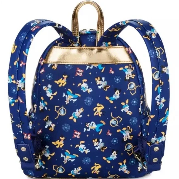NWT Walt Disney World 50th Loungefly Mini Backpack - Picture 2 of 5